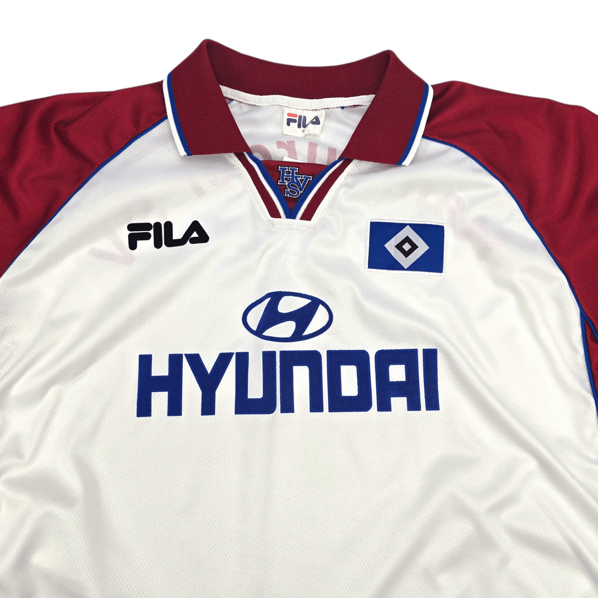 1999/00 Hamburger SV Home Football Shirt (XL) FILA - Football Finery - FF303021