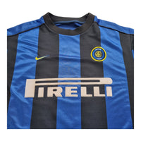1999/00 Inter Milan Home Football Shirt (M) Nike #10 Baggio - Football Finery - FF202635