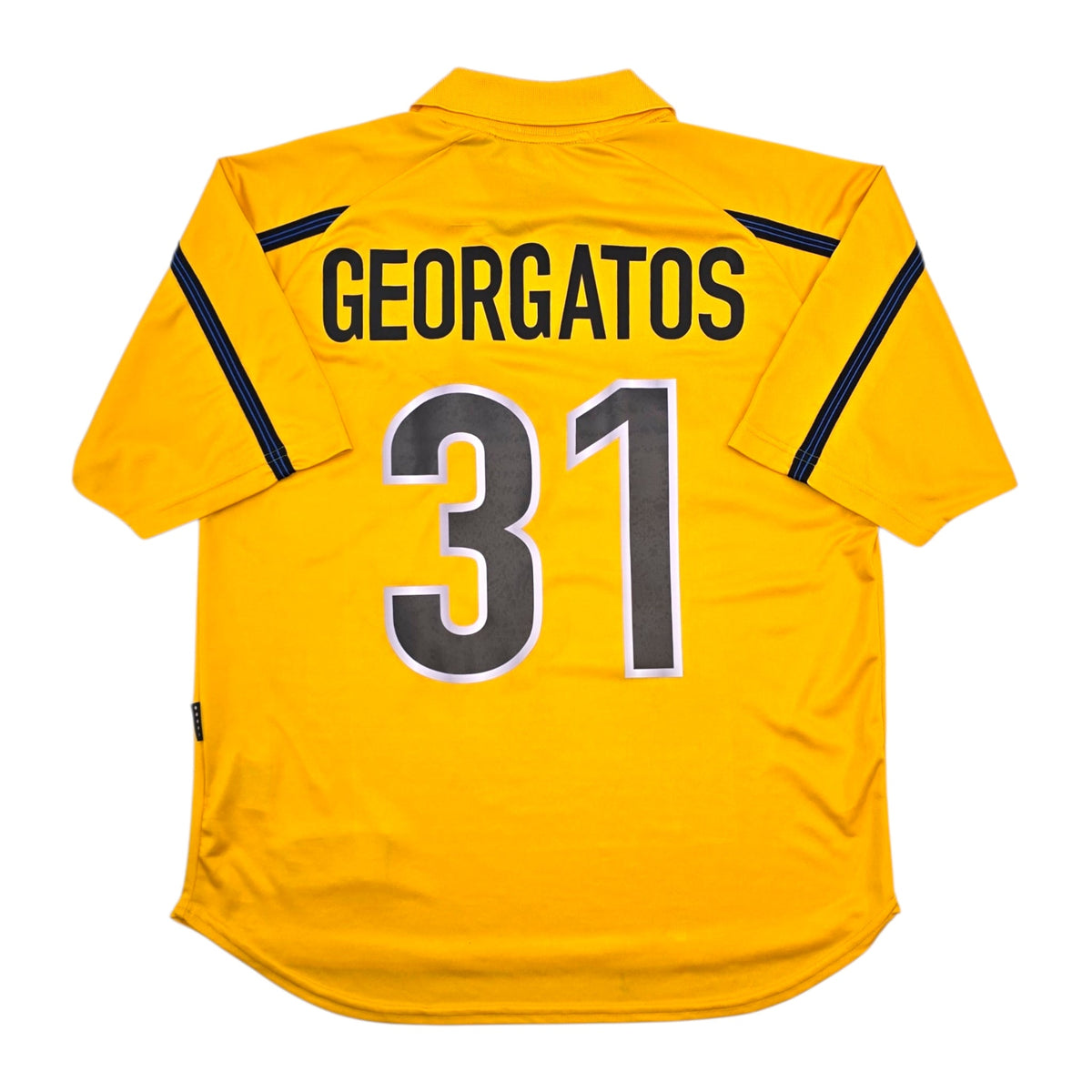 1999/00 Inter Milan Third Football Shirt (M) Nike 31 Georgatos - Football Finery - FF306482