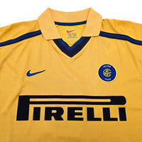 1999/00 Inter Milan Third Football Shirt (M) Nike 31 Georgatos - Football Finery - FF306482