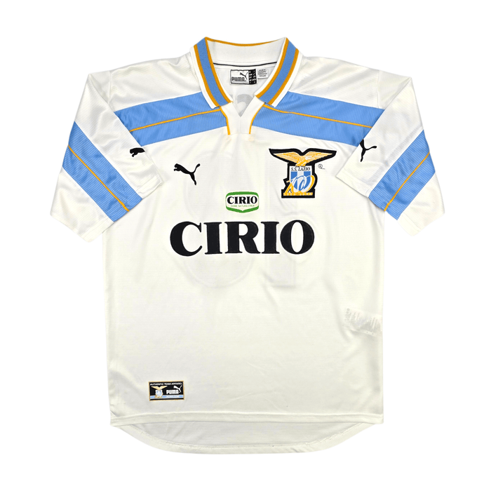 1999/00 Lazio Away Football Shirt (S) Puma 13 Nesta (Centenary) - Football Finery - FF302906