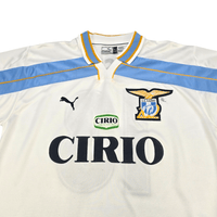 1999/00 Lazio Away Football Shirt (S) Puma 13 Nesta (Centenary) - Football Finery - FF302906