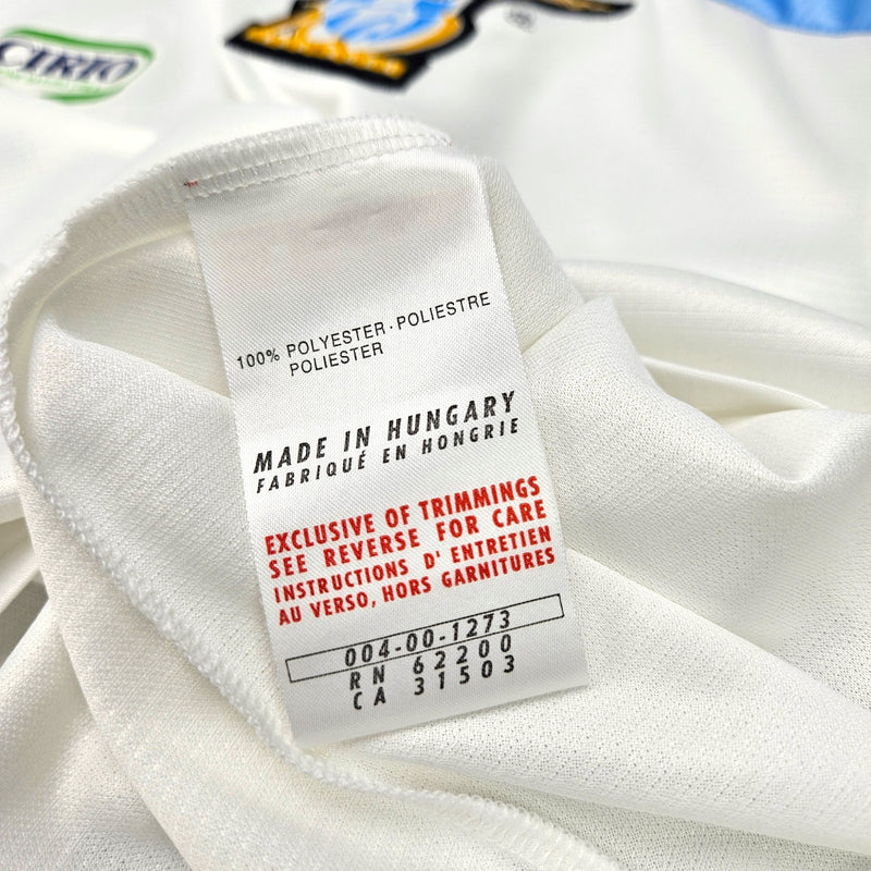 1999/00 Lazio Centenary Home Football Shirt (L) Puma #9 Salas - Football Finery - FF204362