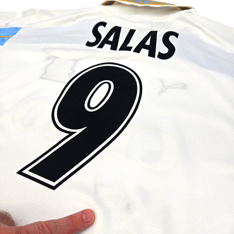 1999/00 Lazio Centenary Home Football Shirt (L) Puma #9 Salas - Football Finery - FF204362