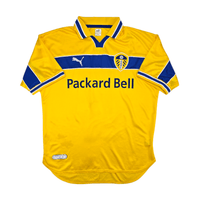 1999/00 Leeds United Third Football Shirt (L) Puma 17 Smith - Football Finery - FF303063