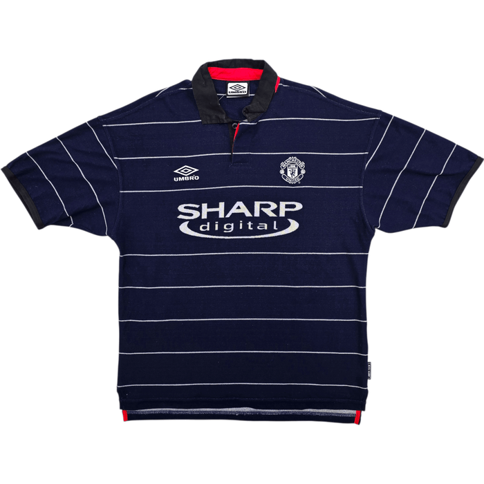 1999/00 Manchester United Away Football Shirt (L) Umbro - Football Finery - FF304686