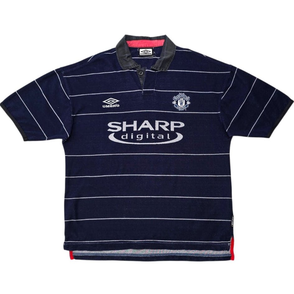 1999/00 Manchester United Away Football Shirt (M) Umbro - Football Finery - FF305036