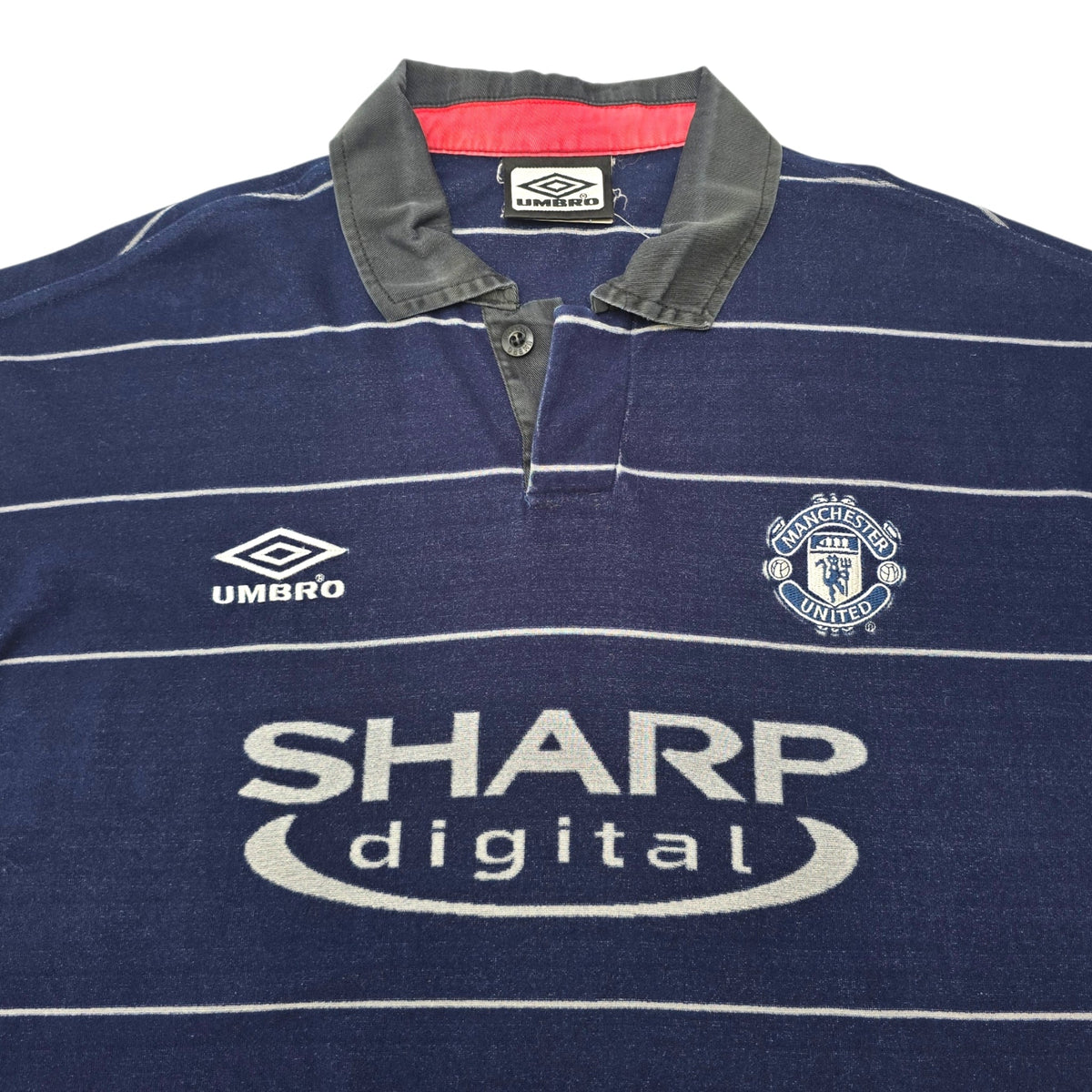 1999/00 Manchester United Away Football Shirt (M) Umbro - Football Finery - FF305036