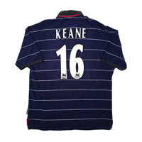 1999/00 Manchester United Away Football Shirt (XL) Umbro 16 Keane - Football Finery - FF305076