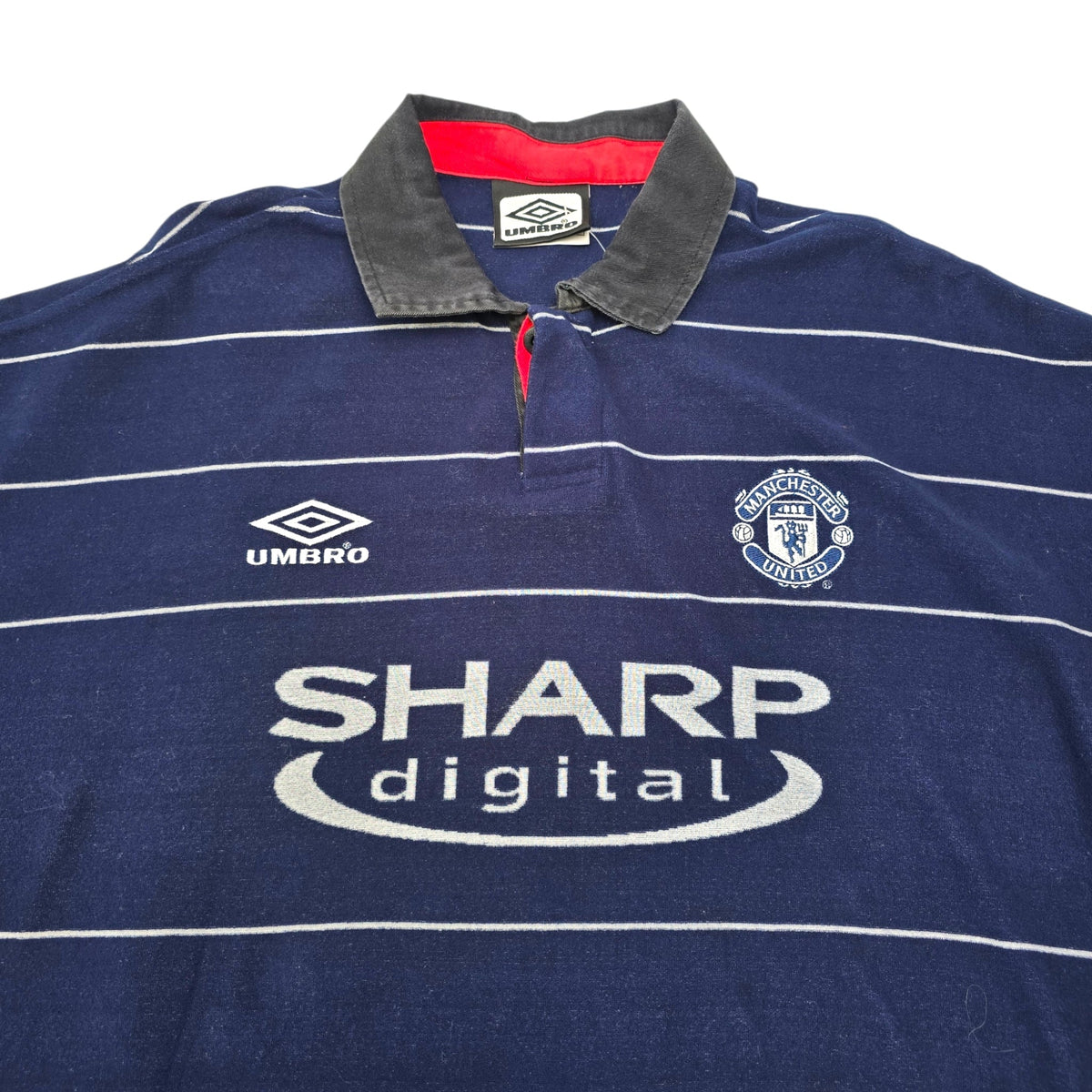 1999/00 Manchester United Away Football Shirt (XL) Umbro 16 Keane - Football Finery - FF305076