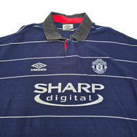 1999/00 Manchester United Away Football Shirt (XL) Umbro 16 Keane - Football Finery - FF305076