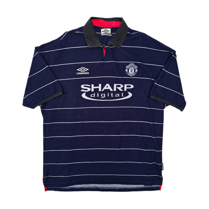 1999/00 Manchester United Away Football Shirt (XL) Umbro 16 Keane - Football Finery - FF305076