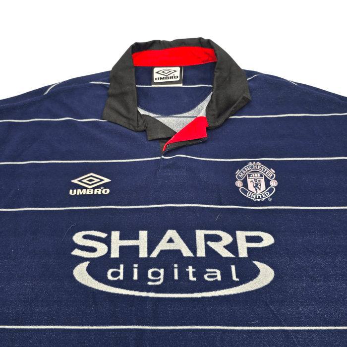 1999/00 Manchester United Away Football Shirt (XL) Umbro - Football Finery - FF300791