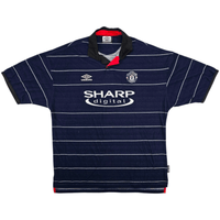 1999/00 Manchester United Away Football Shirt (XL) Umbro - Football Finery - FF300791