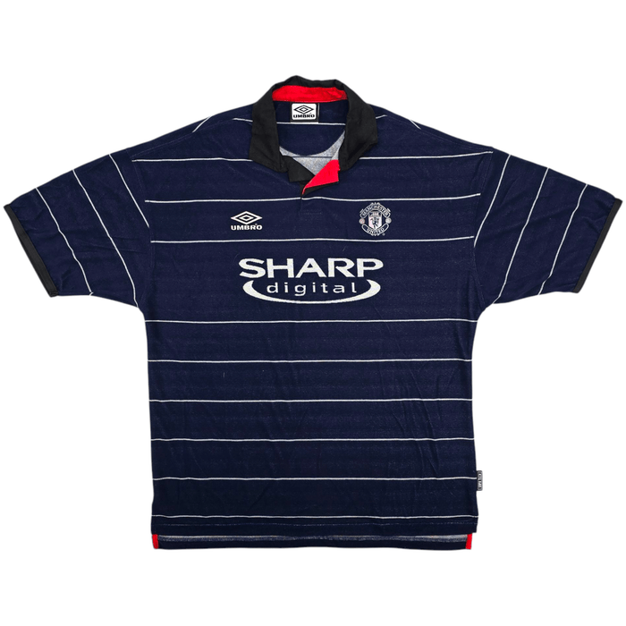1999/00 Manchester United Away Football Shirt (XL) Umbro - Football Finery - FF300791