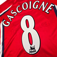 1999/00 Middlesbrough Home Football Shirt (L) Errea 8 Gascoigne - Football Finery - FF306291