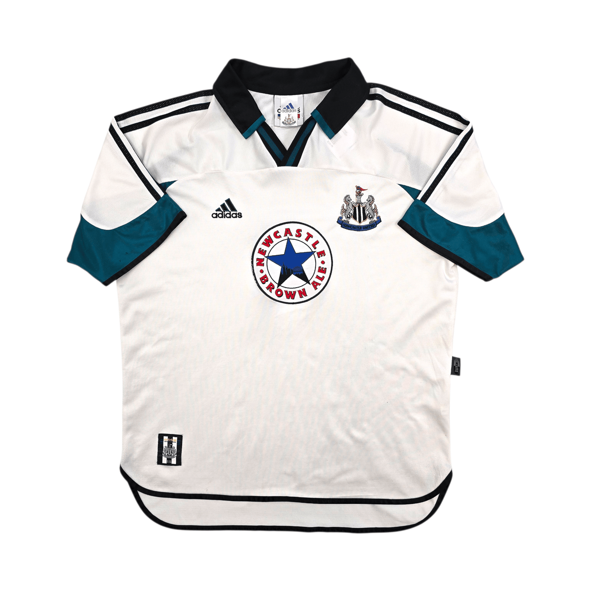 1999/00 Newcastle United Away Football Shirt (L) Adidas - Football Finery - FF303225