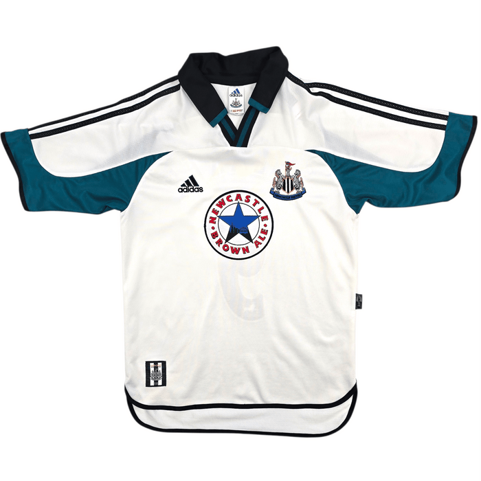 1999/00 Newcastle United Away Football Shirt (S) Adidas 9 Shearer - Football Finery - FF303886