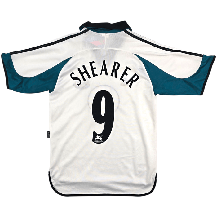 1999/00 Newcastle United Away Football Shirt (S) Adidas 9 Shearer - Football Finery - FF303886