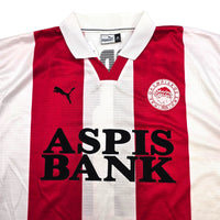 1999/00 Olympiakos Home Football Shirt (XL) Puma 11 Djordjevic - Football Finery - FF305538