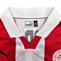 1999/00 Olympiakos Home Football Shirt (XL) Puma 11 Djordjevic - Football Finery - FF305538