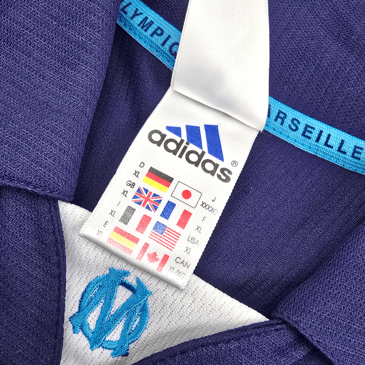 1999/00 Olympique Marseille Away Football Shirt (XL) Adidas - Football Finery - FF304067