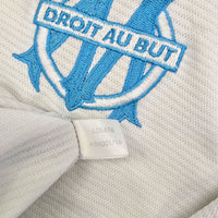 1999/00 Olympique Marseille Home Football Shirt (L) Adidas #11 Ravanelli - Football Finery - FF204479