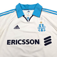 1999/00 Olympique Marseille Home Football Shirt (XL) Adidas - Football Finery - FF306717
