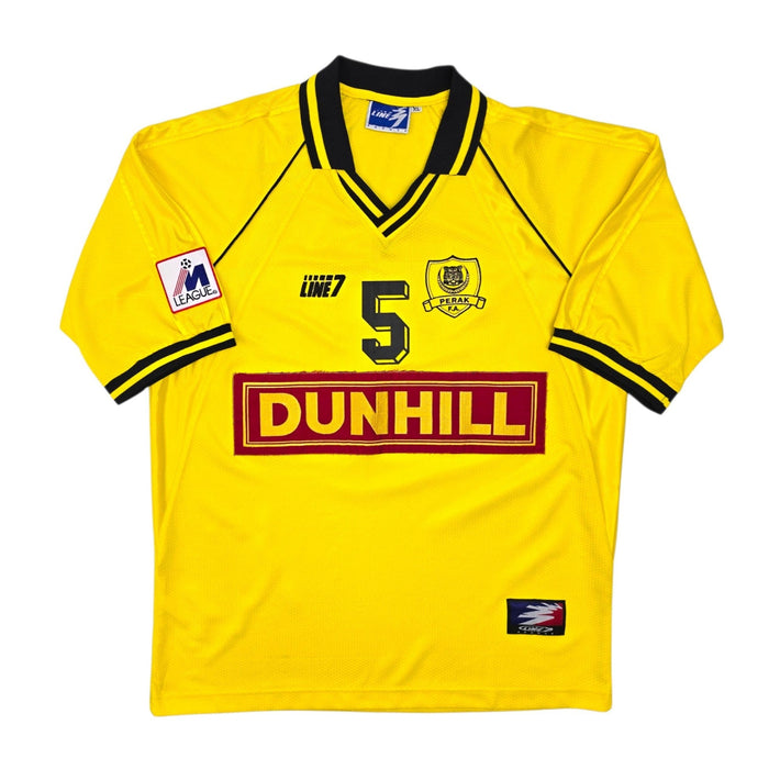1999/00 Perak Home Football Shirt (XL) Line 7 5 - Football Finery - FF307343