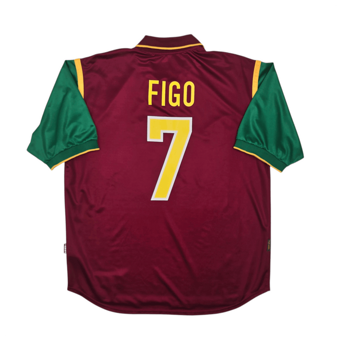 1999/00 Portugal Home Football Shirt (XL) Nike 7 Figo - Football Finery - FF304577