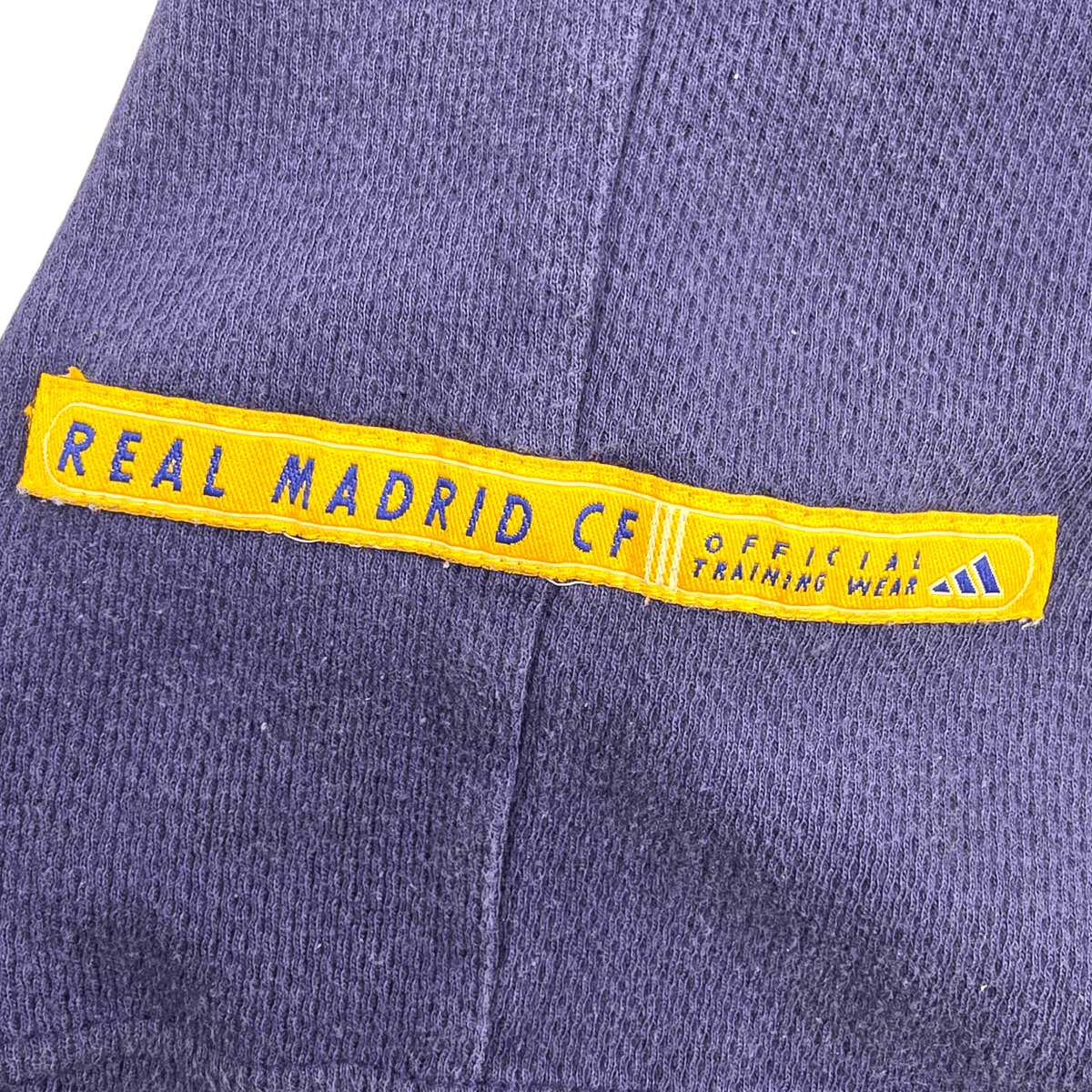 1999/00 Real Madrid Training Shirt (M) Adidas - Football Finery - FF304085