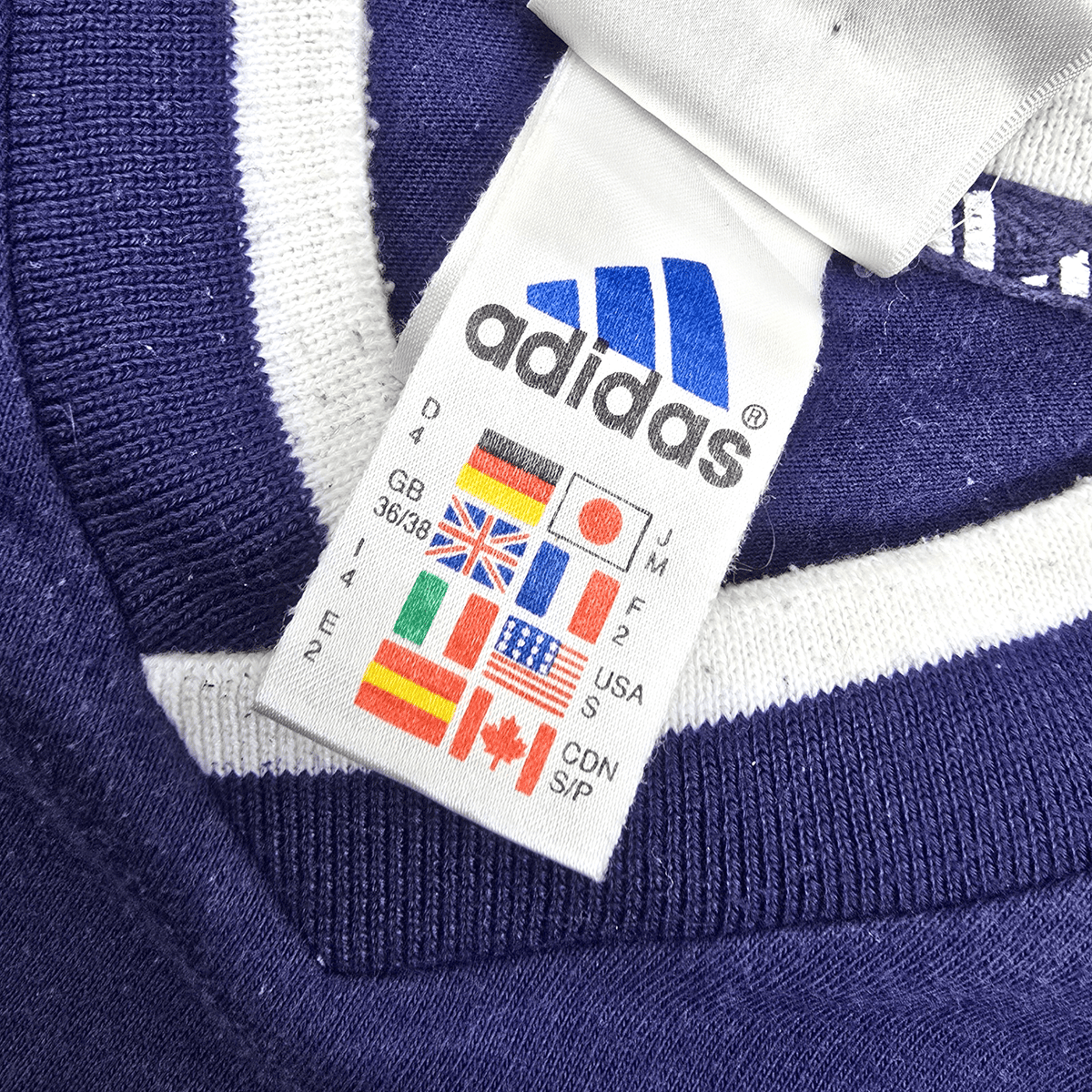 1999/00 Real Madrid Training Shirt (M) Adidas - Football Finery - FF304085