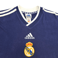 1999/00 Real Madrid Training Shirt (M) Adidas - Football Finery - FF304085