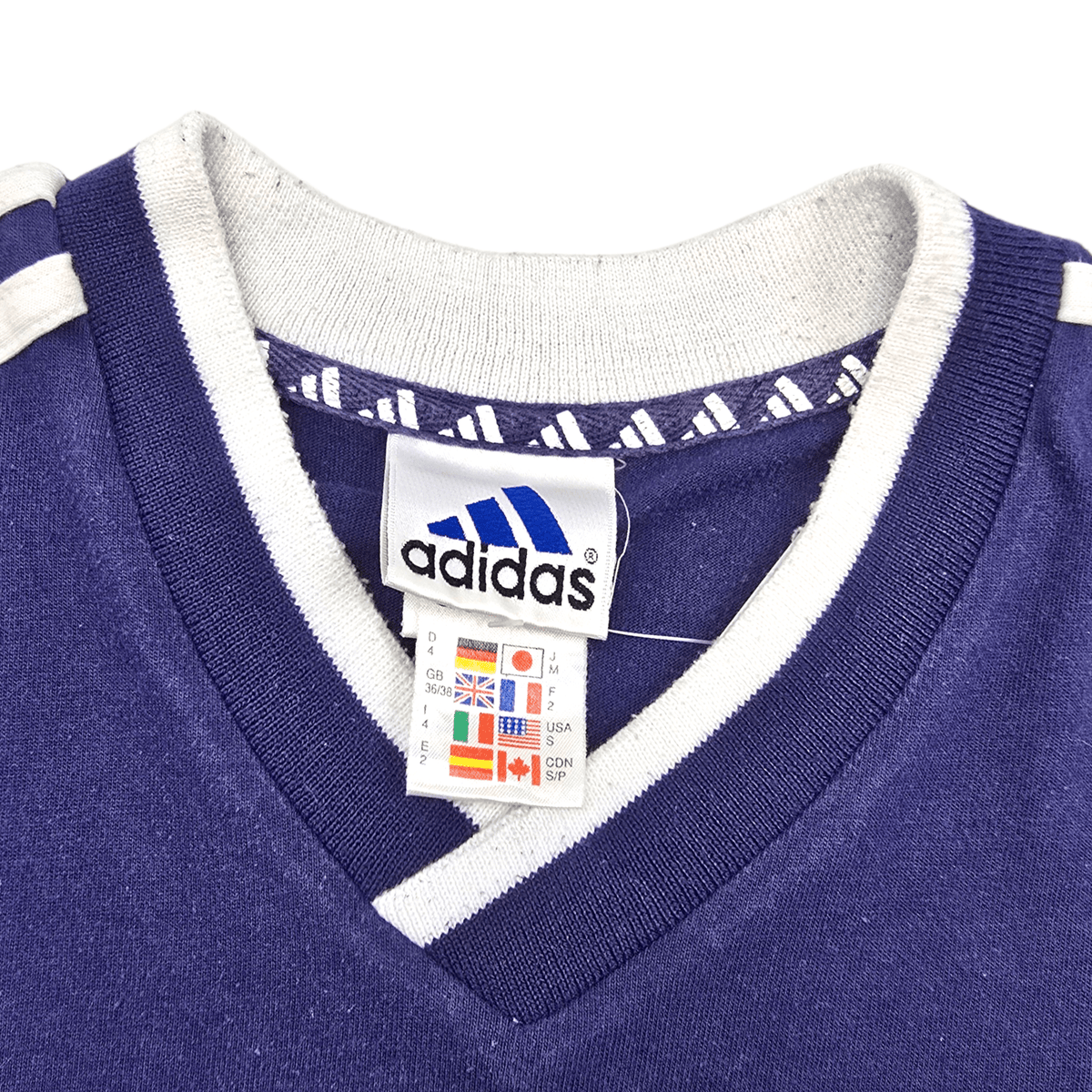 1999/00 Real Madrid Training Shirt (M) Adidas - Football Finery - FF304085