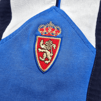 1999/00 Real Zaragoza Training Sweater (XL) Luanvi - Football Finery - FF204608
