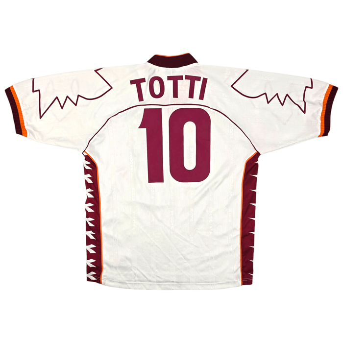 1999/00 Roma Away Football Shirt (XL) Diadora #10 Totti - Football Finery - FF300112