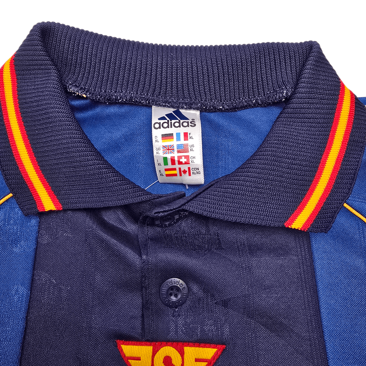 1999/00 Spain Away Football Shirt (XL) Adidas - Football Finery - FF305222