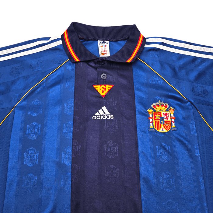 1999/00 Spain Away Football Shirt (XL) Adidas - Football Finery - FF305222
