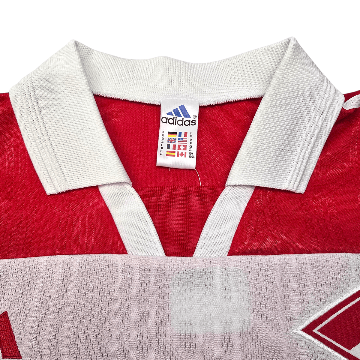 1999/00 Spartak Moscow Home Football Shirt (XL) Adidas - Football Finery - FF303405