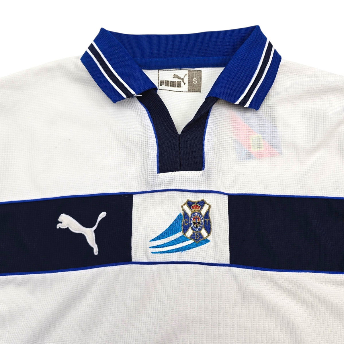 1999/00 Tenerife Home Football Shirt (S) Puma - Football Finery - FF306522