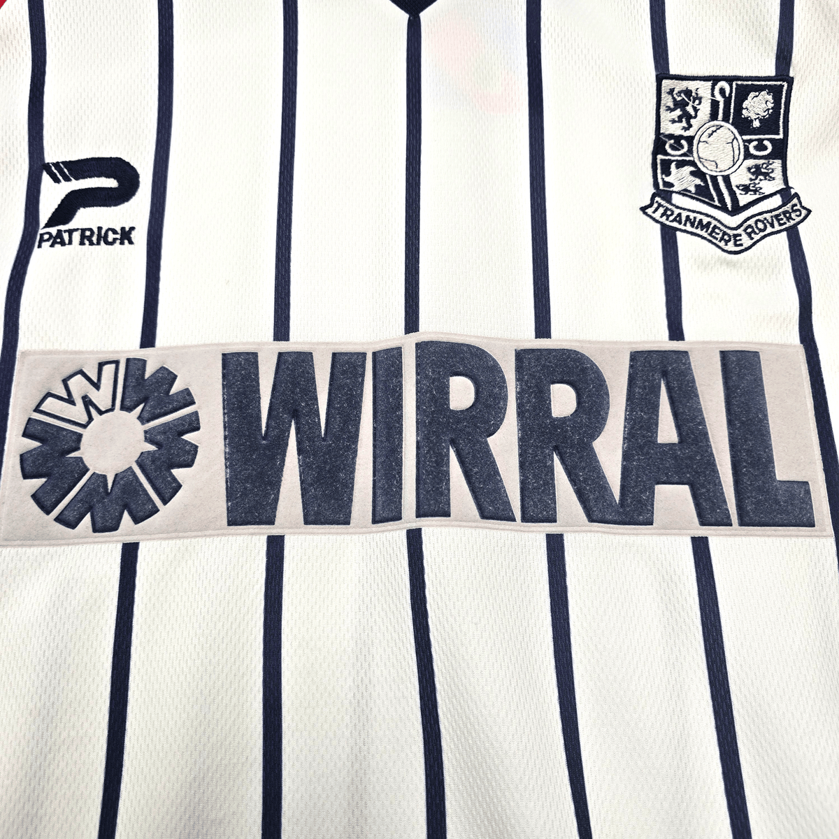 1999/00 Tranmere Rovers Home Football Shirt (L) Patrick - Football Finery - FF303046