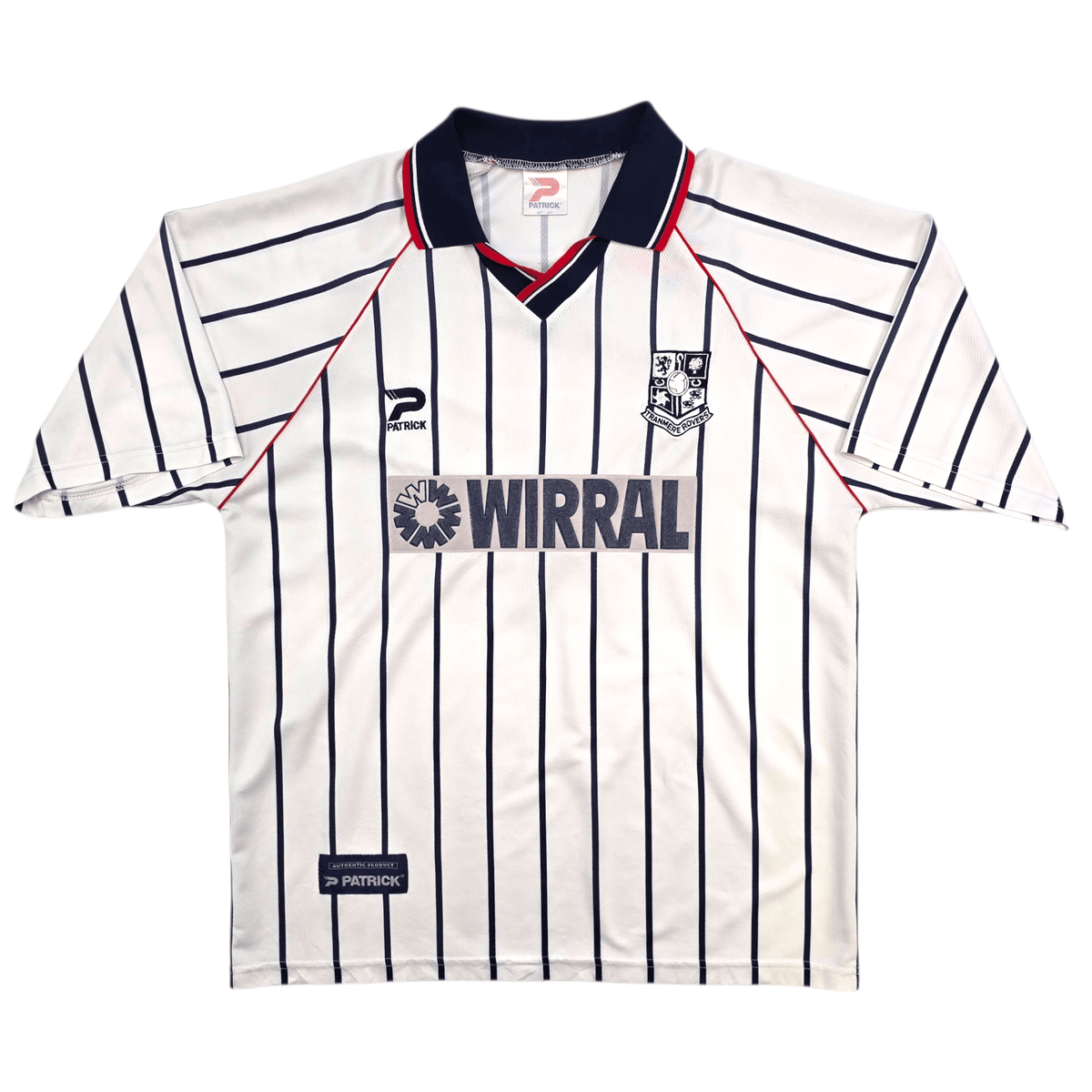 1999/00 Tranmere Rovers Home Football Shirt (L) Patrick - Football Finery - FF303046