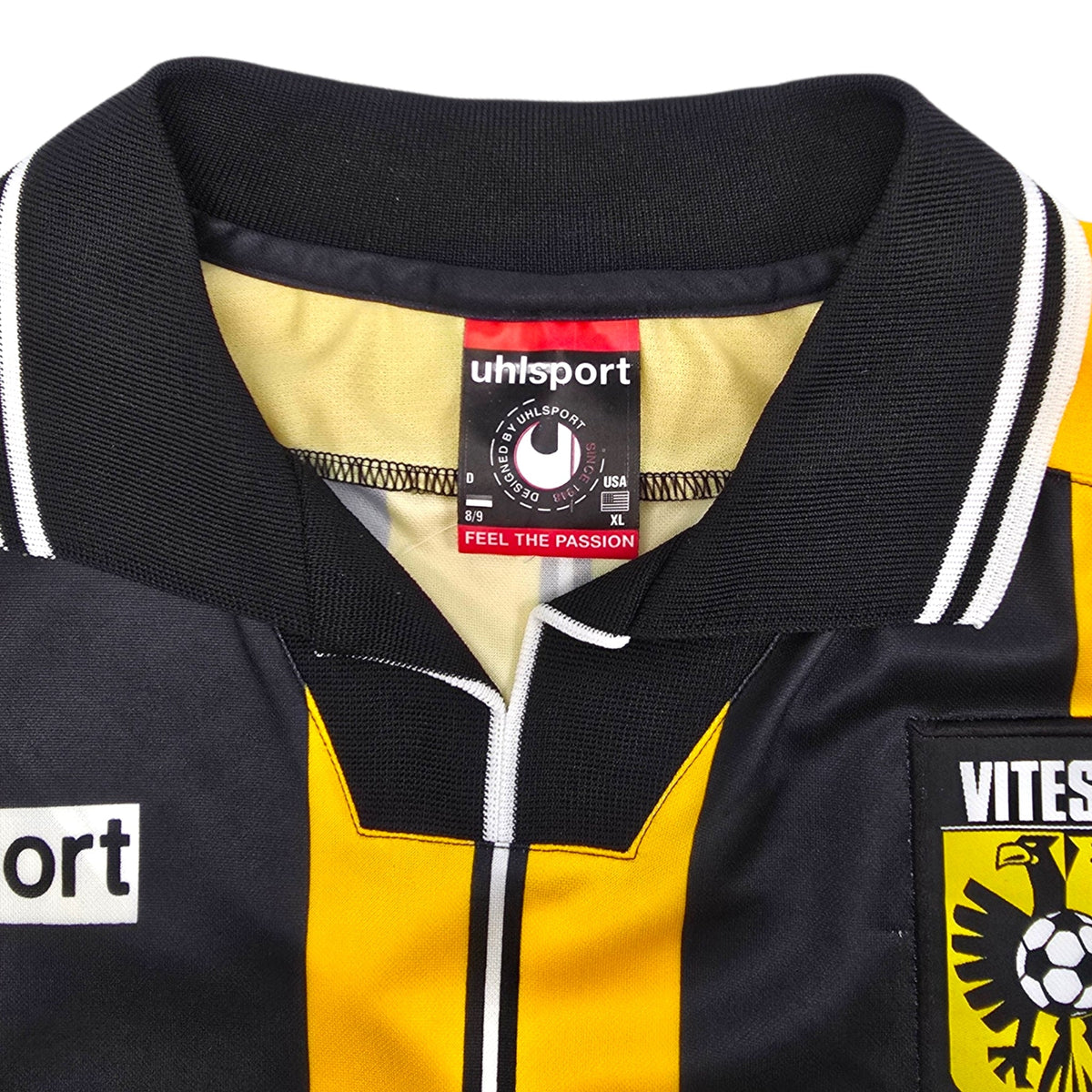 1999/00 Vitesse Arnhem Home Football Shirt (XL) Uhlsport - Football Finery - FF305015