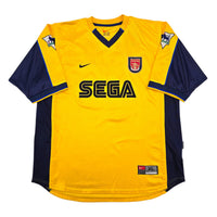 1999/01 Arsenal Away Football Shirt (XL) Nike 25 Kanu - Football Finery - FF306894