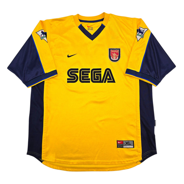 1999/01 Arsenal Away Football Shirt (XL) Nike 25 Kanu - Football Finery - FF306894