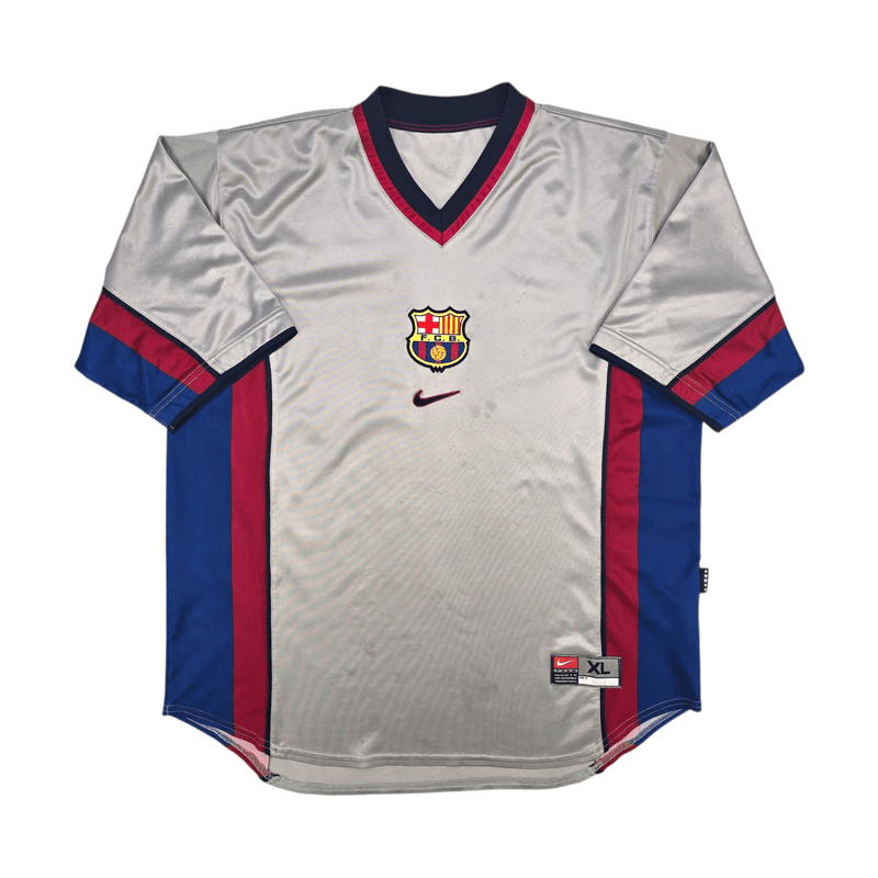 1999/01 Barcelona Away Football Shirt (XL) Nike - Football Finery - FF302979