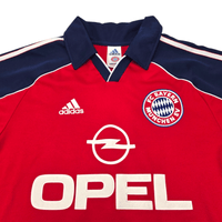 1999/01 Bayern Munich Home Football Shirt (S) Adidas #10 Matthaus - Football Finery - FF300075