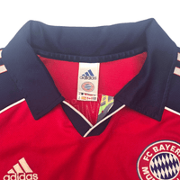 1999/01 Bayern Munich Home Football Shirt (XL) Adidas - Football Finery - FF304012