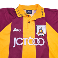 1999/01 Bradford City Home Football Shirt (XL) Asics - Football Finery - FF303404