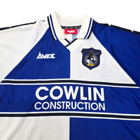 1999/01 Bristol Rovers Home Football Shirt (XL) Avec - Football Finery - FF306380